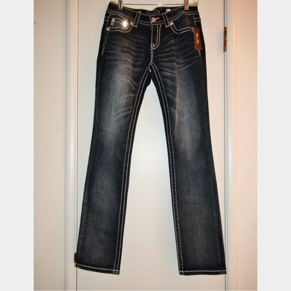 Miss Me Embellished Straight Leg Jeans - Picture 4 of 4